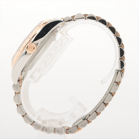 Rolex Datejust Stainless Steel & Rose Gold with Mother of Pearl Diamond Dial 116 - Picture 3 of 8